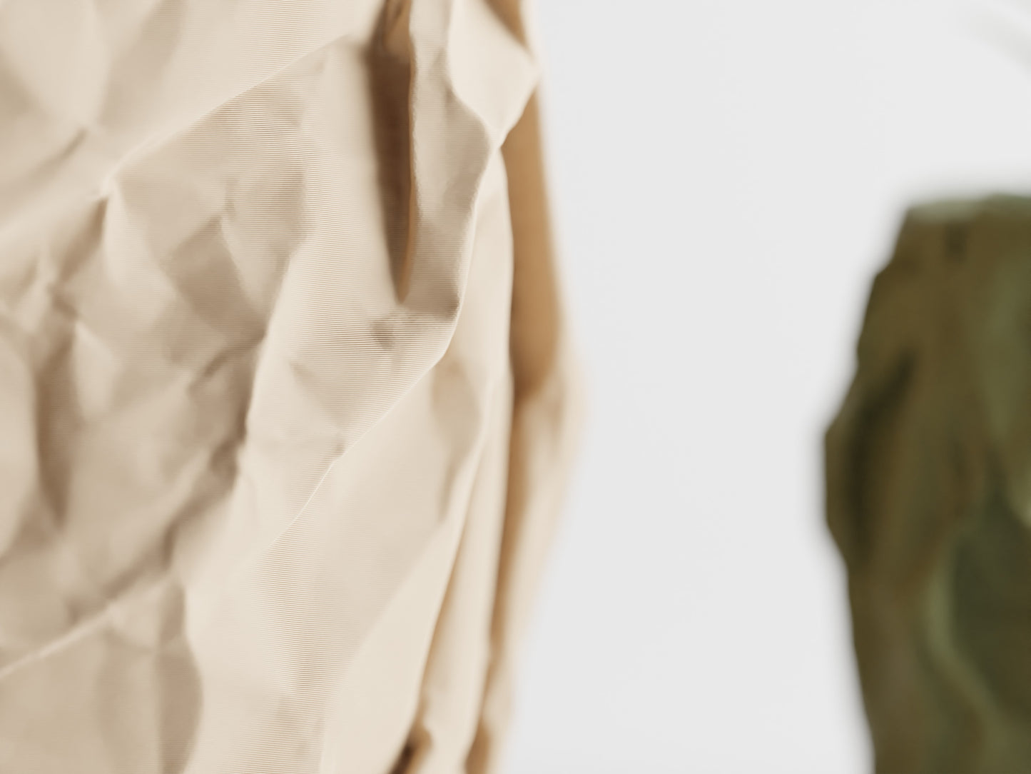 Crumpled Paper Vase