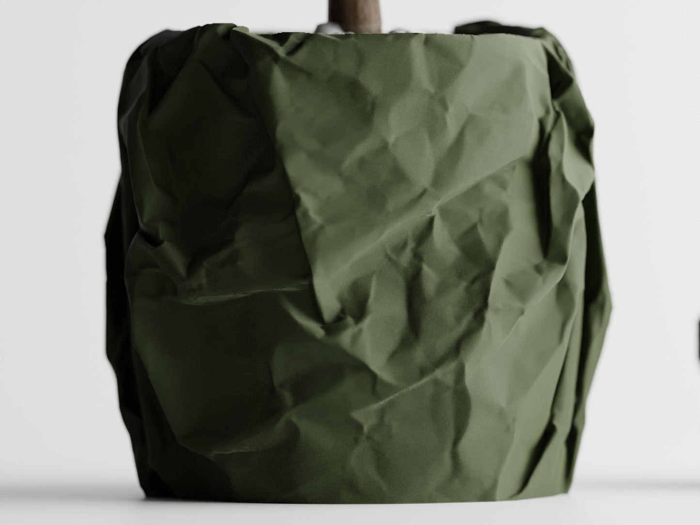 Crumpled Paper Vase