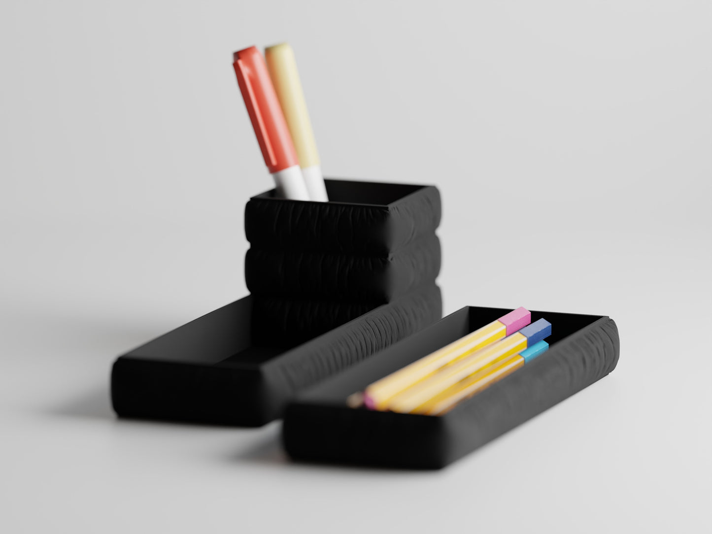 Pen Holder And Tray