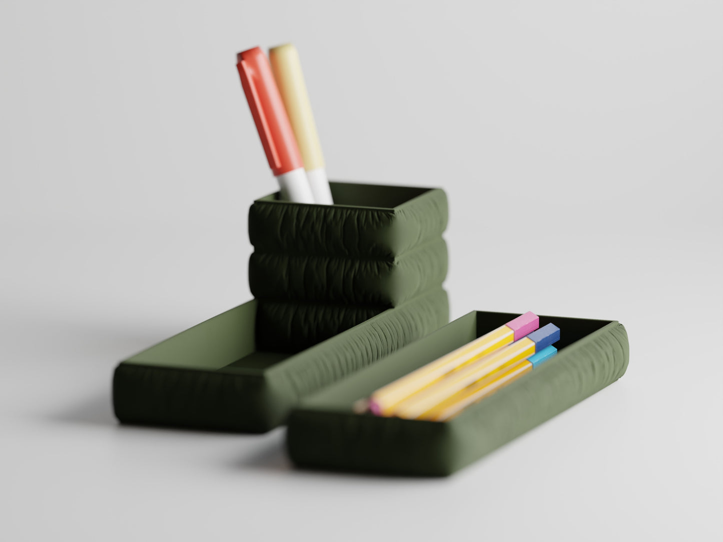 Pen Holder And Tray