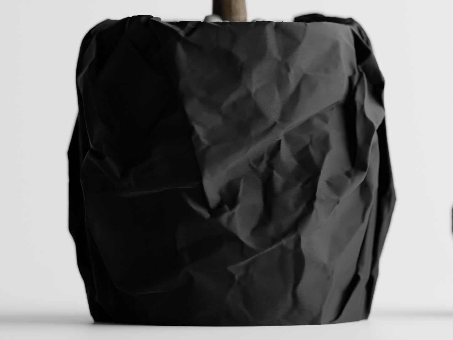 Crumpled Paper Vase