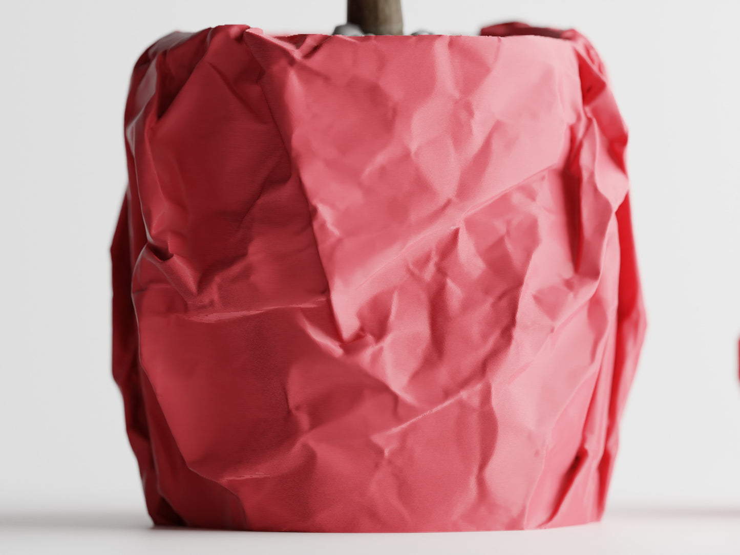 Crumpled Paper Vase