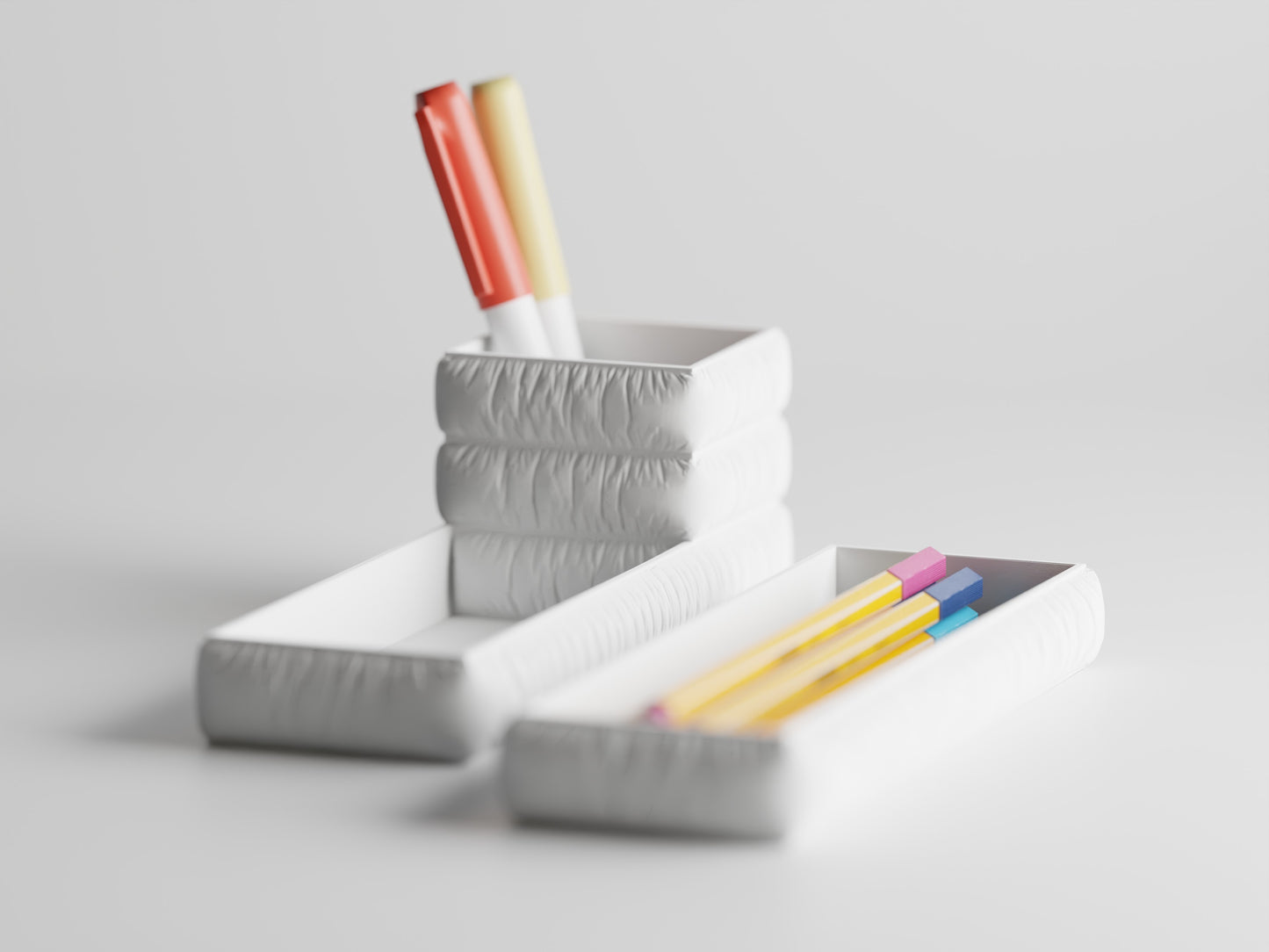 Pen Holder And Tray