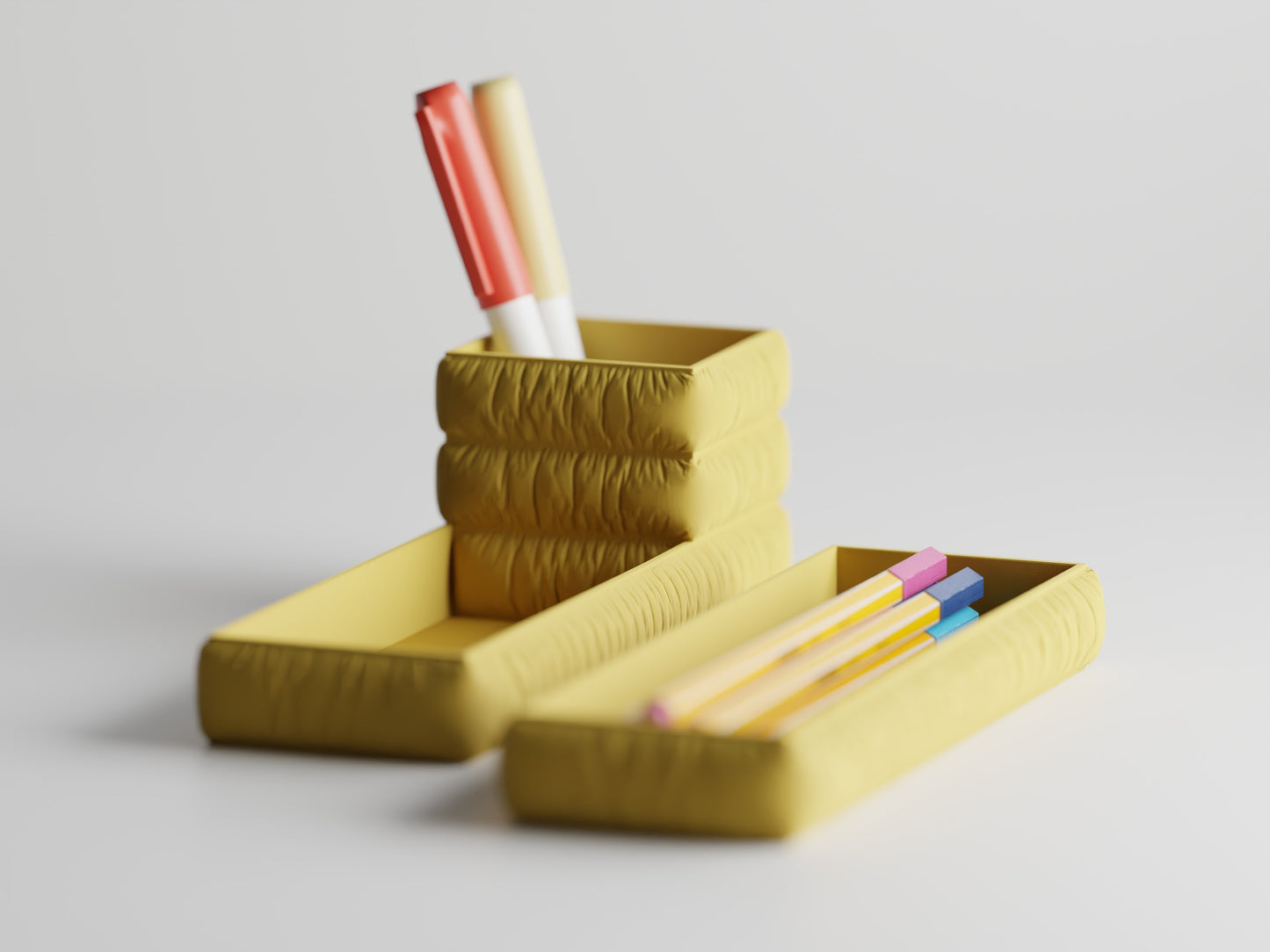 Pen Holder And Tray