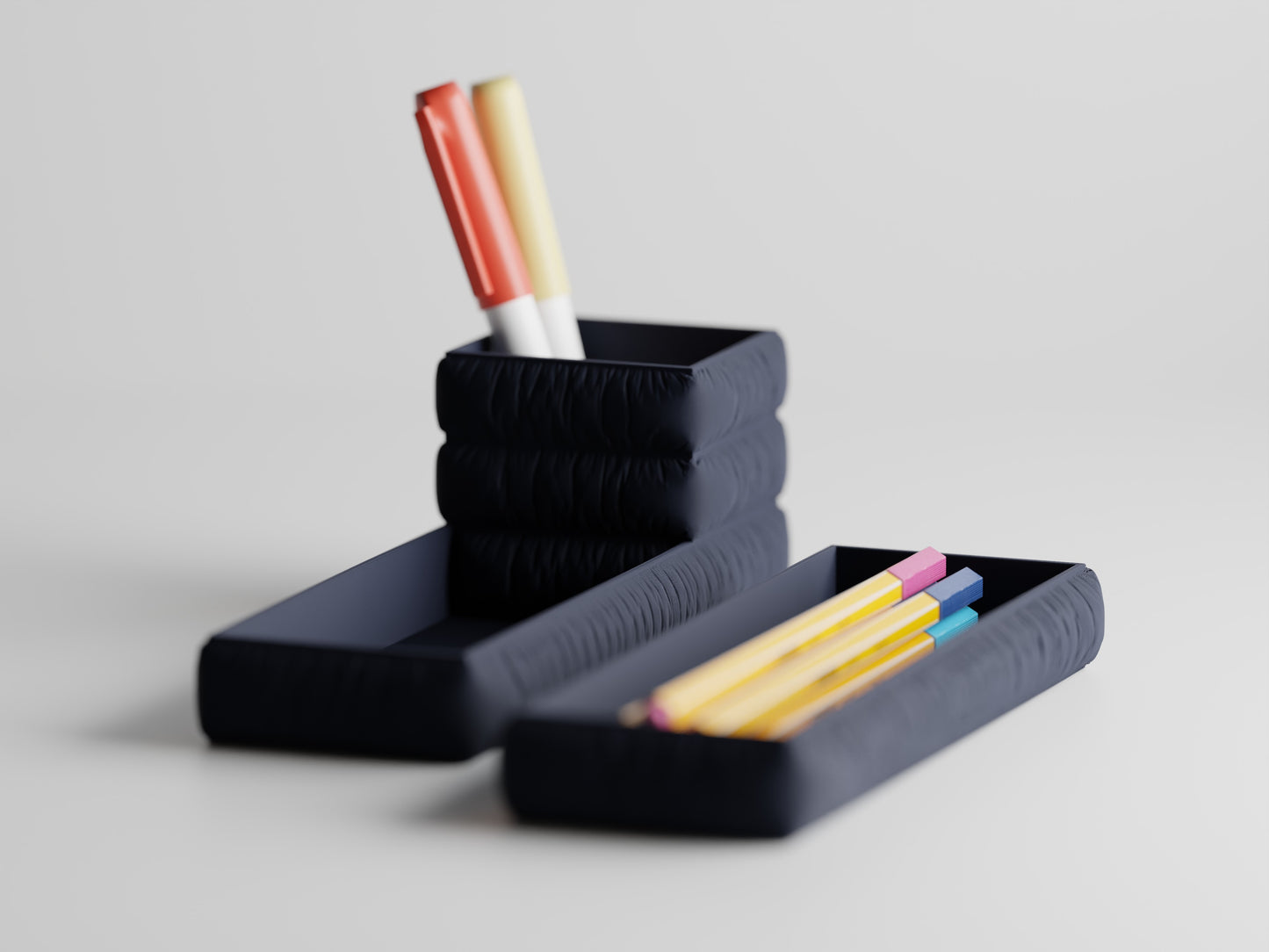 Pen Holder And Tray