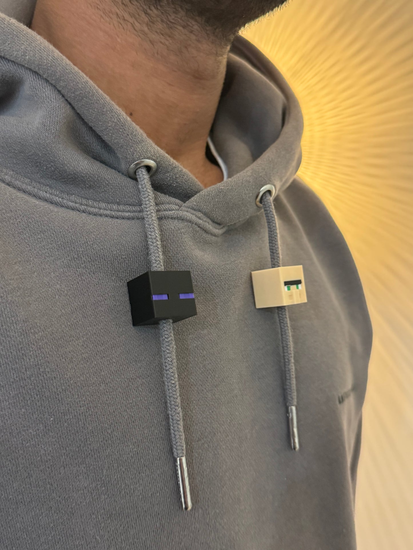 Minecraft Inspired Hoodie Charms