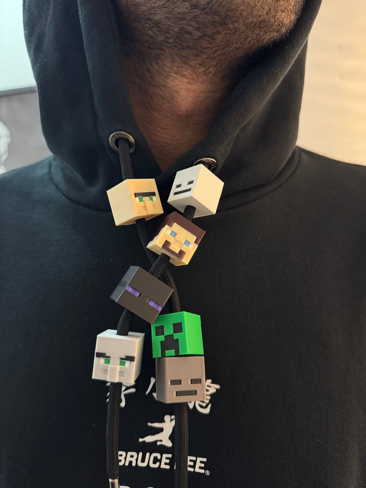 Minecraft Inspired Hoodie Charms
